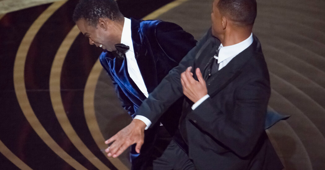 Will Smith Resigns From Academy After Slapping Chris Rock at Oscars - The New York Times