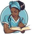 nurse writes profile picture