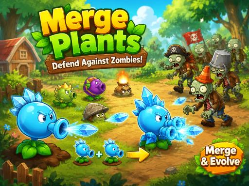 Merge Plants  Defense Zombies